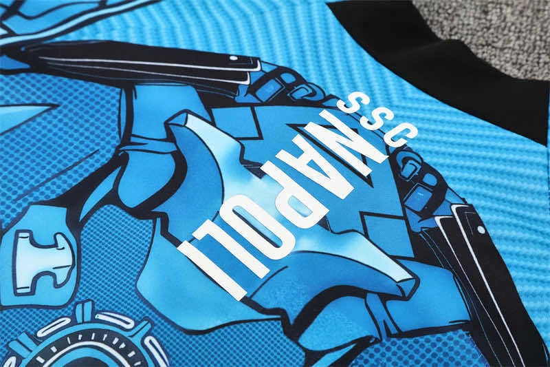 25-26 season S.S.C. Napoli Half zip training suit set