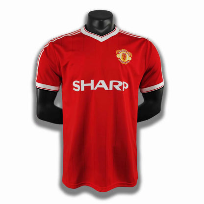 83-84 season Manchester United home Retrò - Fan version