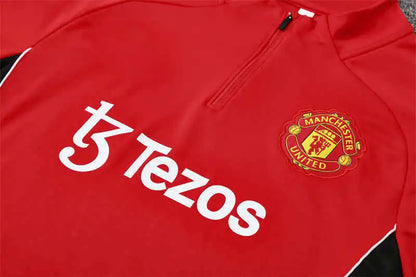 25-26 season Manchester United F.C. - Half zip training suit set