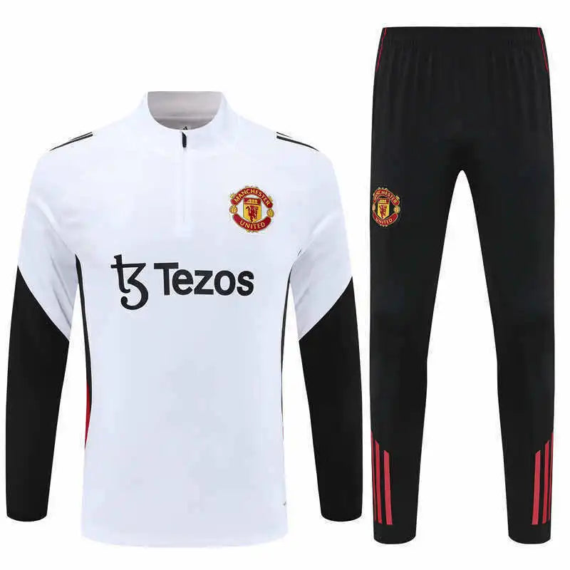 25-26 season Manchester United F.C. - Half zip training suit set