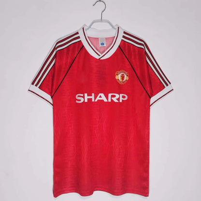 91-92 season Manchester United home Retrò - Fan version