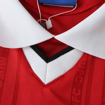 99-00 season Manchester United home long seleeve Retro - Fan version