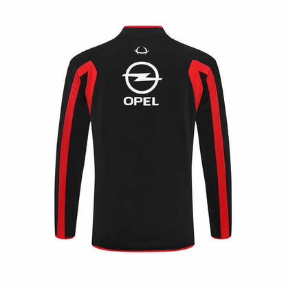 05-06 season A.C. Milan black Half pull training suit