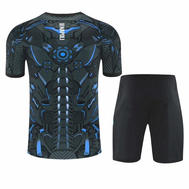 25-26 season S.S.C. Napoli Training clothes suit Short sleeve - Fan version