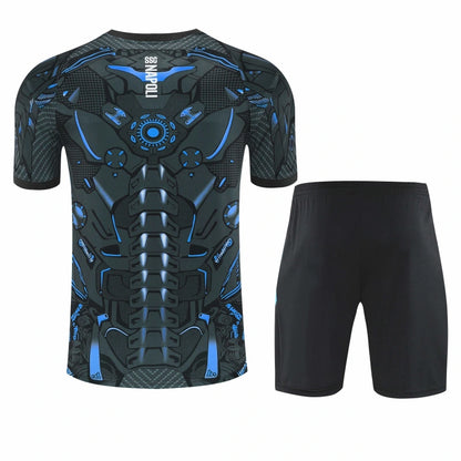 25-26 season S.S.C. Napoli Training clothes suit Short sleeve - Fan version