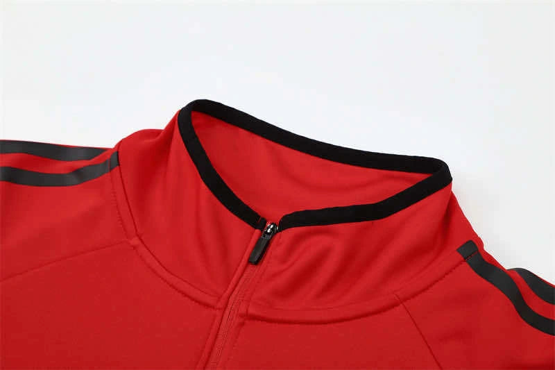 05-06 season A.C. Milan red Half pull training suit