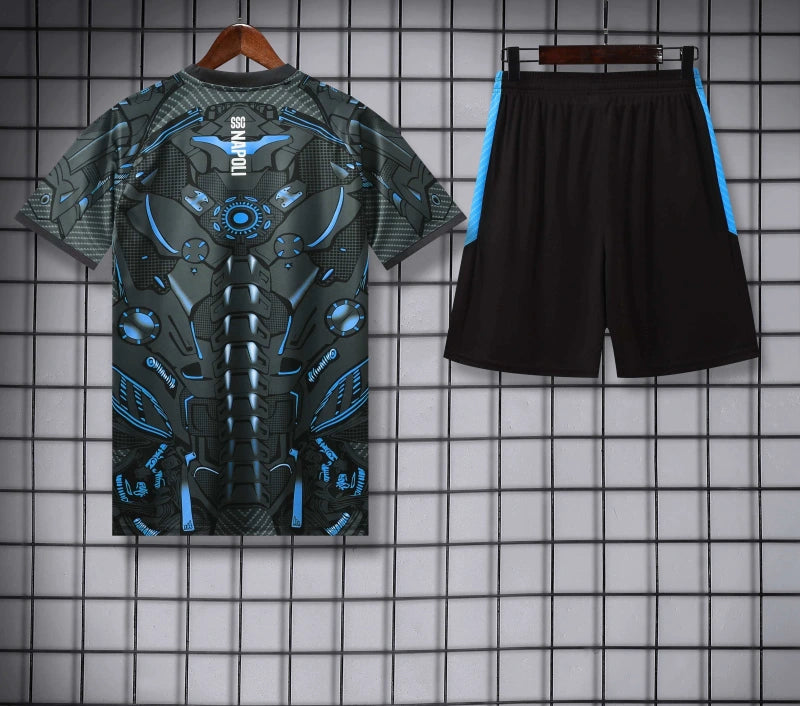 25-26 season S.S.C. Napoli Training clothes suit Short sleeve - Fan version
