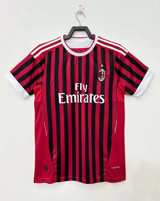 11-12 season A.C. Milan home retro Fan version