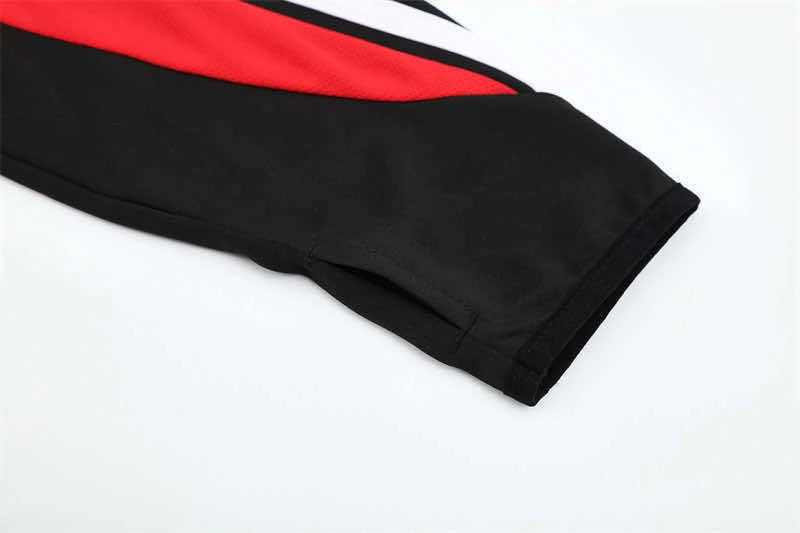03-04 season A.C. Milan black Half pull training suit