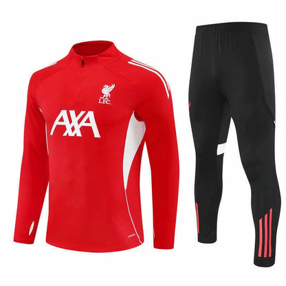 25-26 season Liverpool Half zip training suit - set