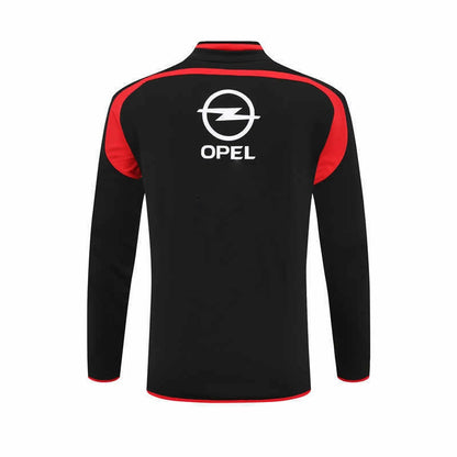 04-05 season A.C. Milan black Half pull training suit