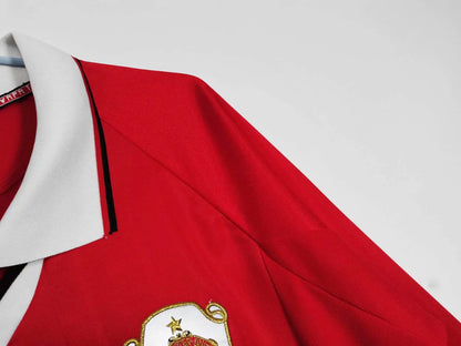 99-00 season Manchester United home long seleeve Retro - Fan version