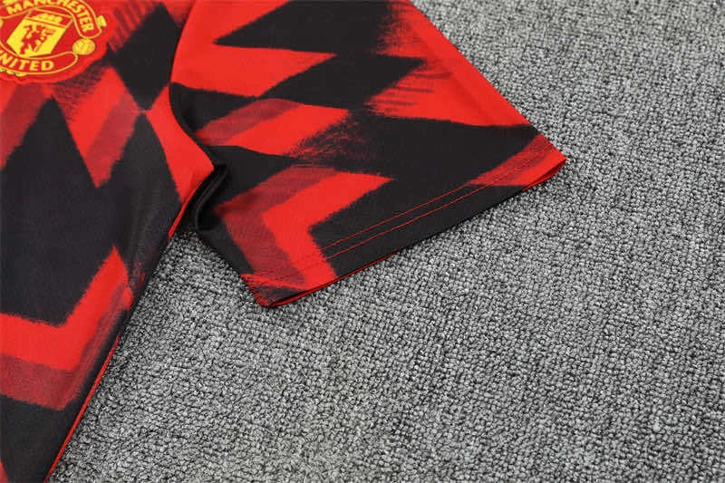 25-26 season Manchester United F.C. Training clothes suit Short sleeve - Fan version