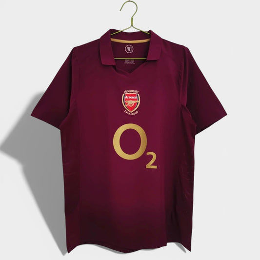 05-06 season Arsenal Home Retrò Fan version