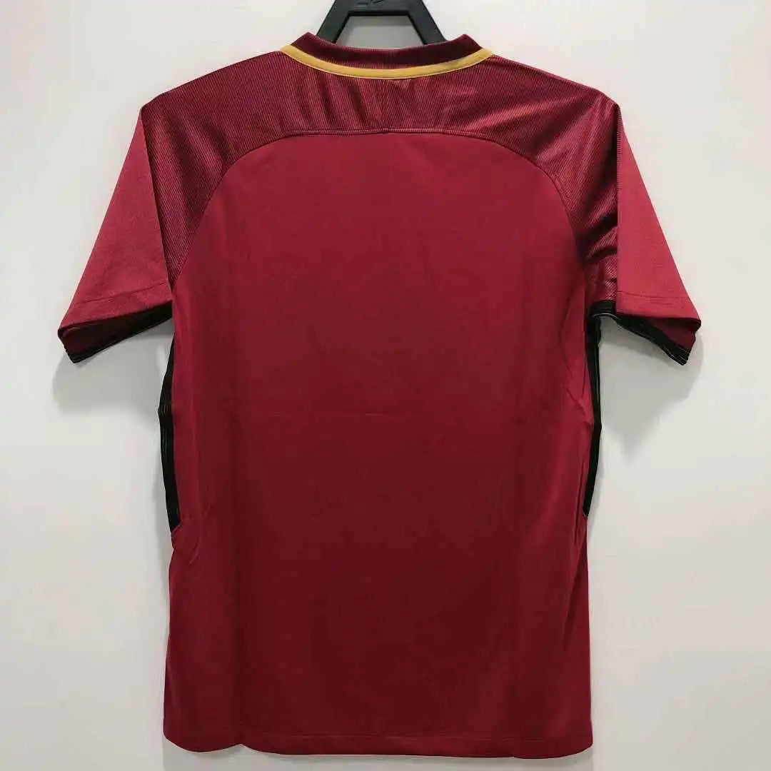 17-18 season Roma Home retro Fan version