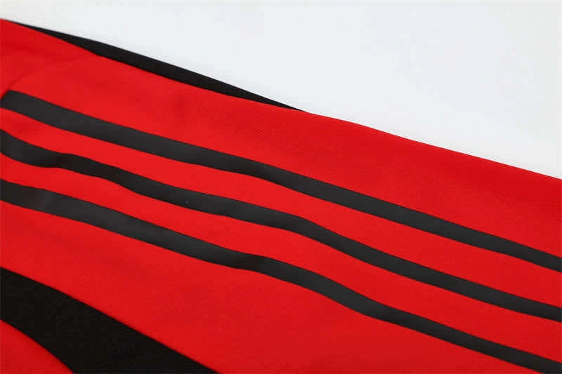 05-06 season A.C. Milan red Half pull training suit