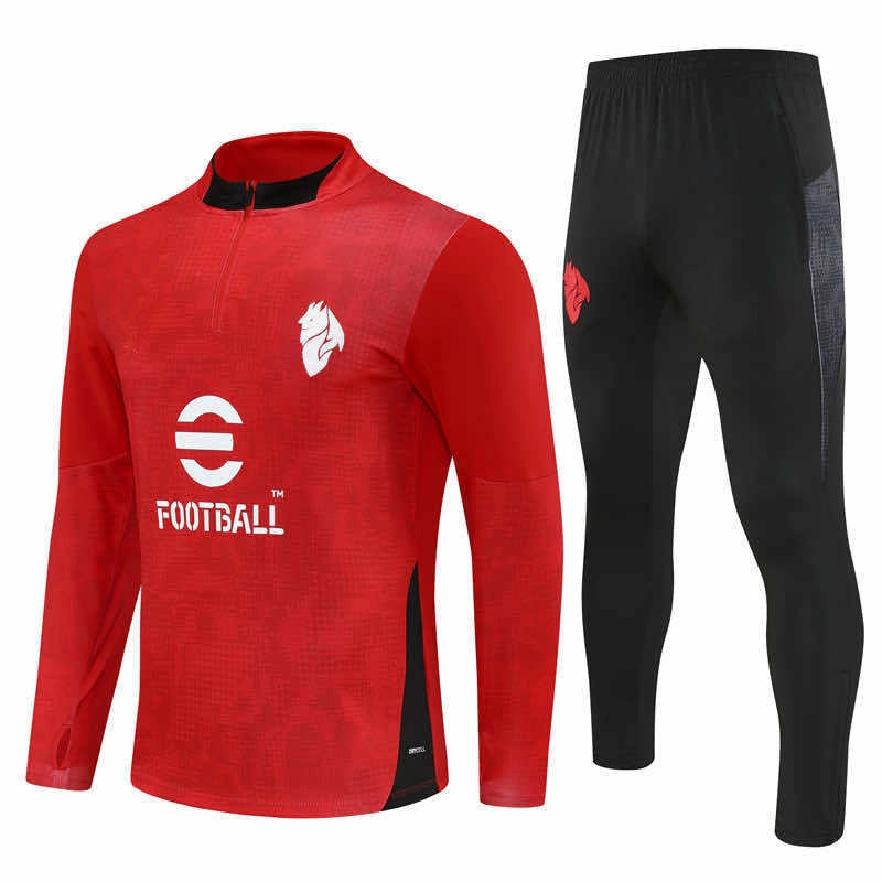 25-26 season A.C. Milan Half zip training suit set