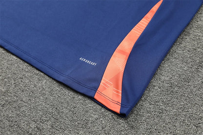 24-25 Manchester United F.C. - navy blue Training suit set