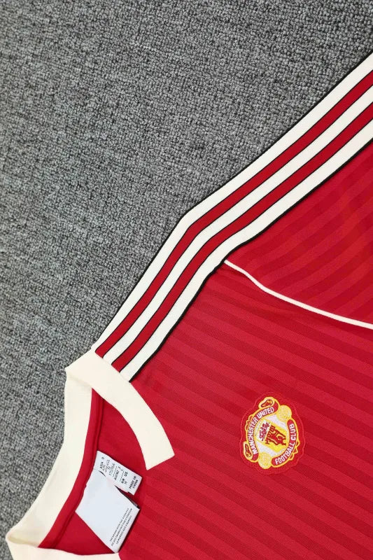 25-26 season Manchester United F.C. Training clothes suit Short sleeve - Fan version