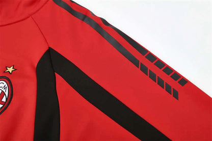 05-06 season A.C. Milan red Half pull training suit