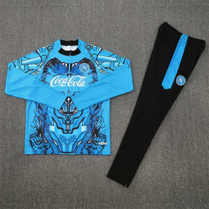 25-26 season S.S.C. Napoli Half zip training suit set