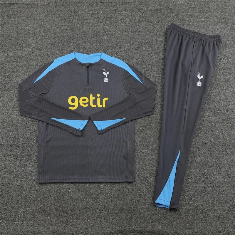 24-25 Tottenham Hotspur F.C. grey Training suit set - Player version