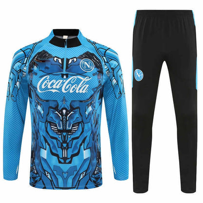 25-26 season S.S.C. Napoli Half zip training suit set