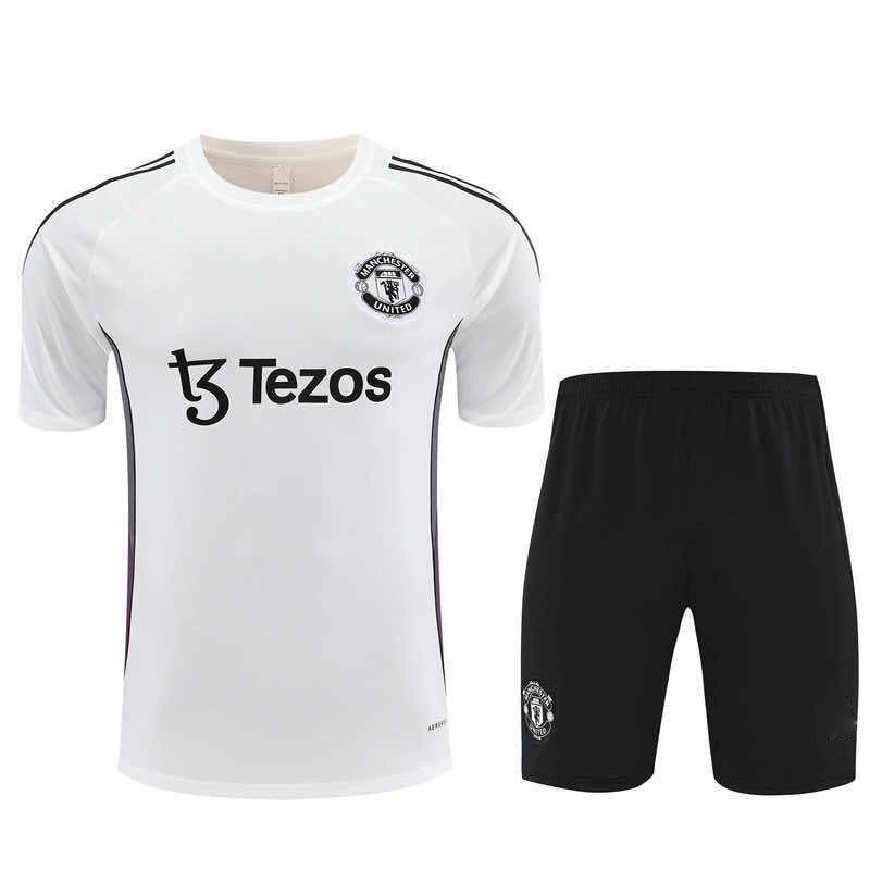 25-26 season Manchester United F.C. Training clothes suit Short sleeve - Fan version