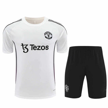 25-26 season Manchester United F.C. Training clothes suit Short sleeve - Fan version