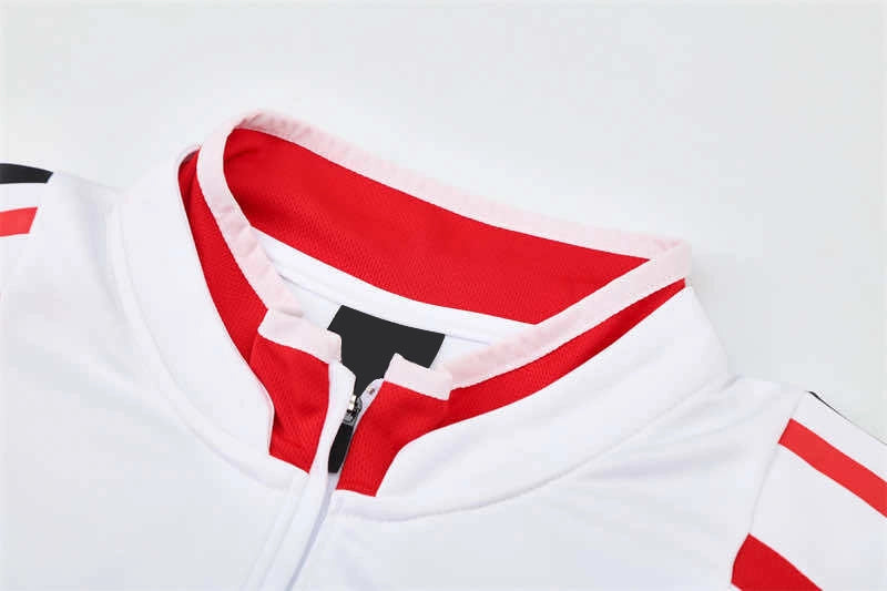 04-05 season A.C. Milan white Half pull training suit