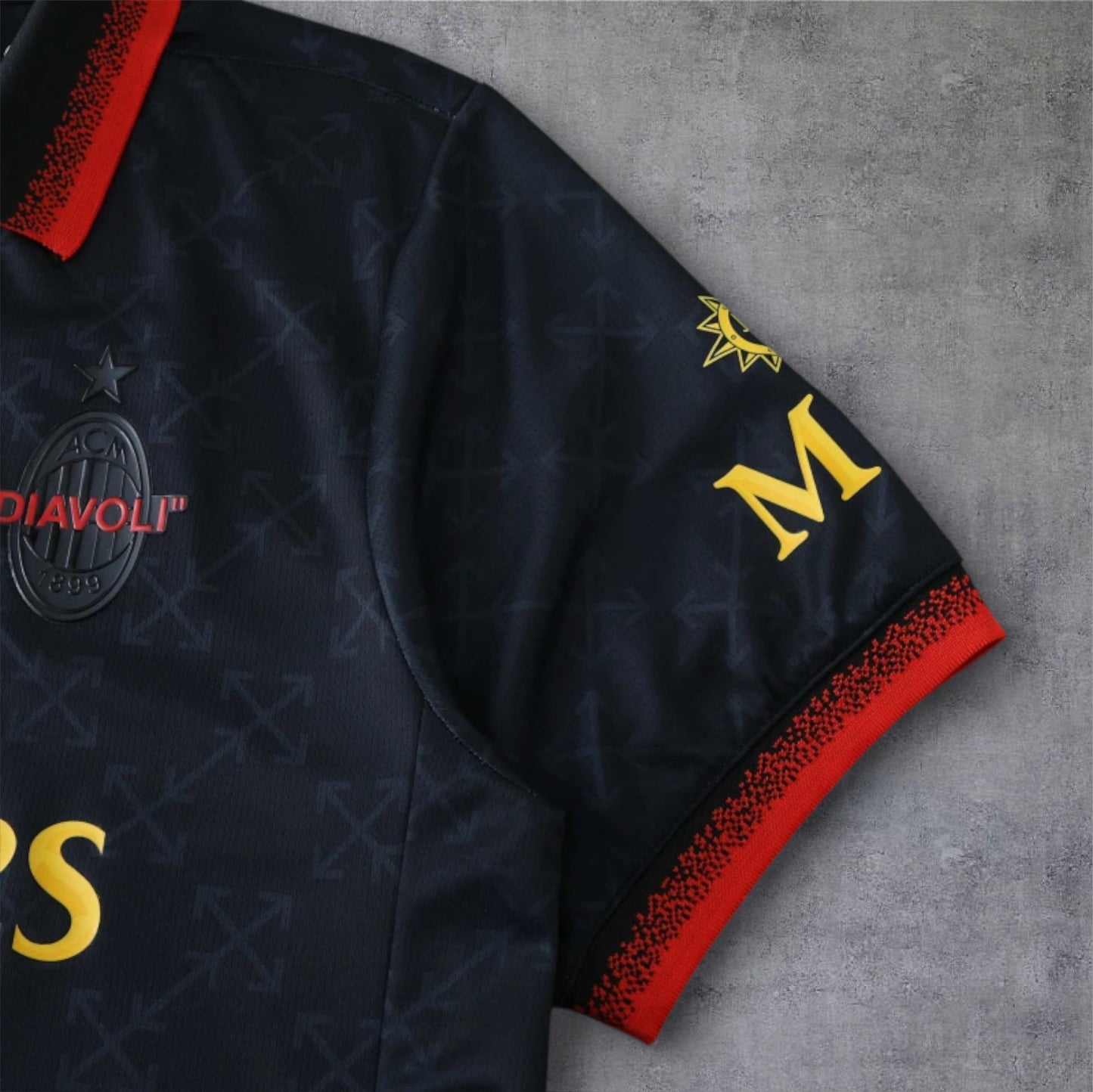 24-25 season A.C. Milan x OFF-WHITE - Fan version