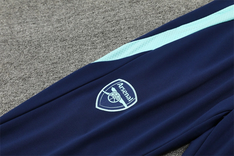 24-25 Arsenal F.C. Lake Blue Training suit set - Player version