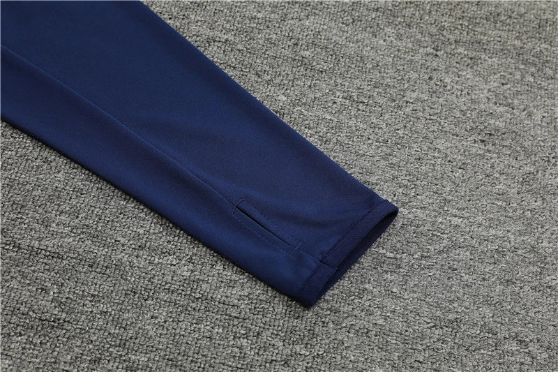 24-25 Manchester United F.C. Orange red Training suit set - Player version