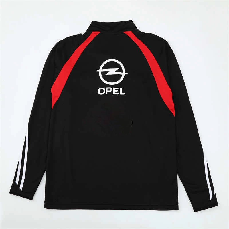 03-04 season A.C. Milan black Half pull training suit