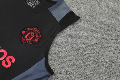 24-25 Manchester United F.C. Training clothes suit vest - Fan version