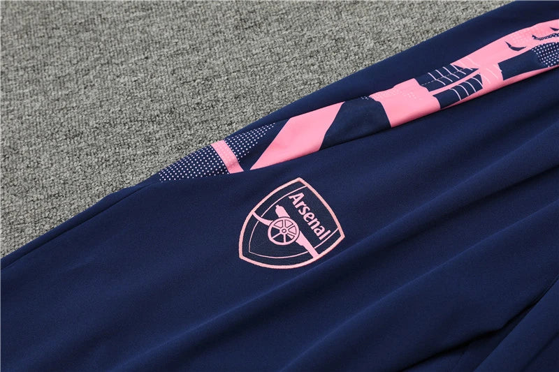 24-25 Arsenal F.C. Pink Training suit set