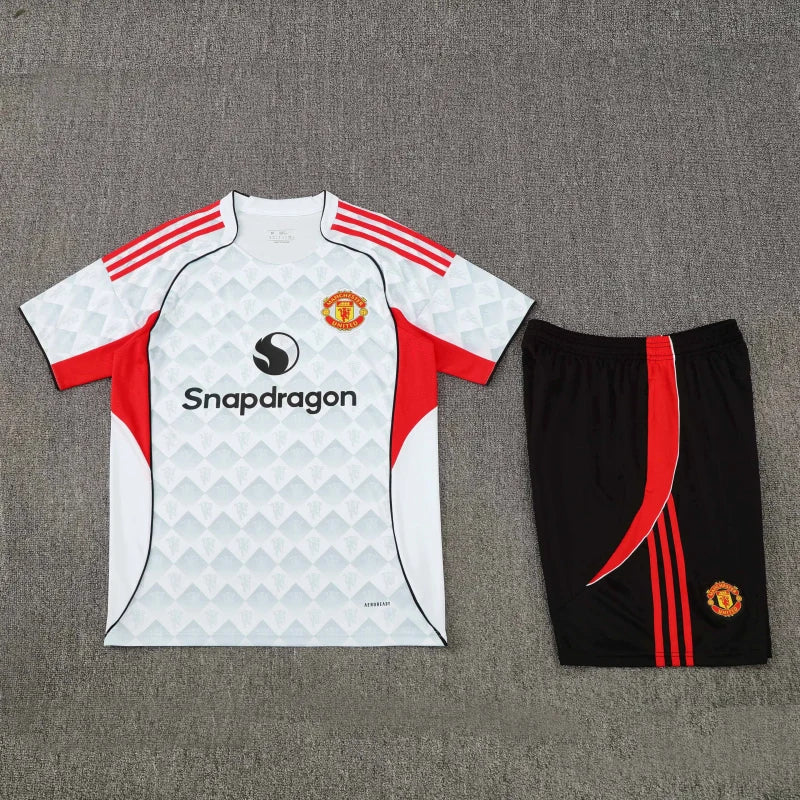 25-26 season Manchester United F.C. Training clothes suit Short sleeve - Fan version