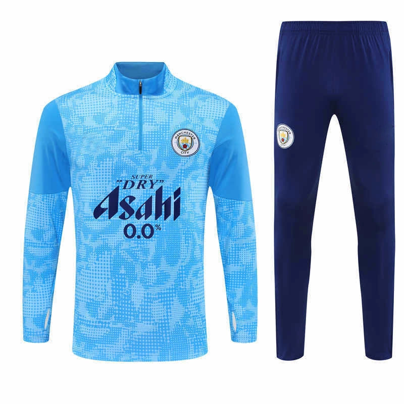 25-26 season Manchester City F.C. Half zip training suit set