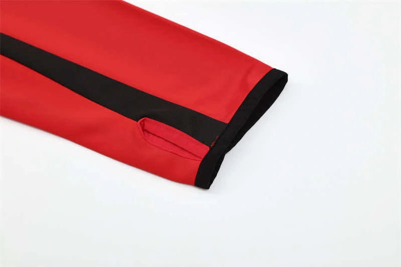 05-06 season A.C. Milan red Half pull training suit