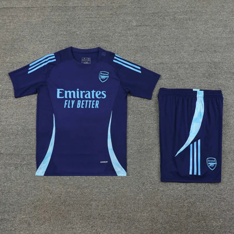 24-25 Arsenal F.C. Training clothes suit Short sleeve - Fan version