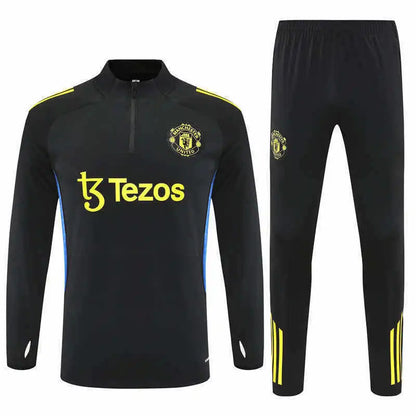 25-26 season Manchester United F.C. - Half zip training suit set