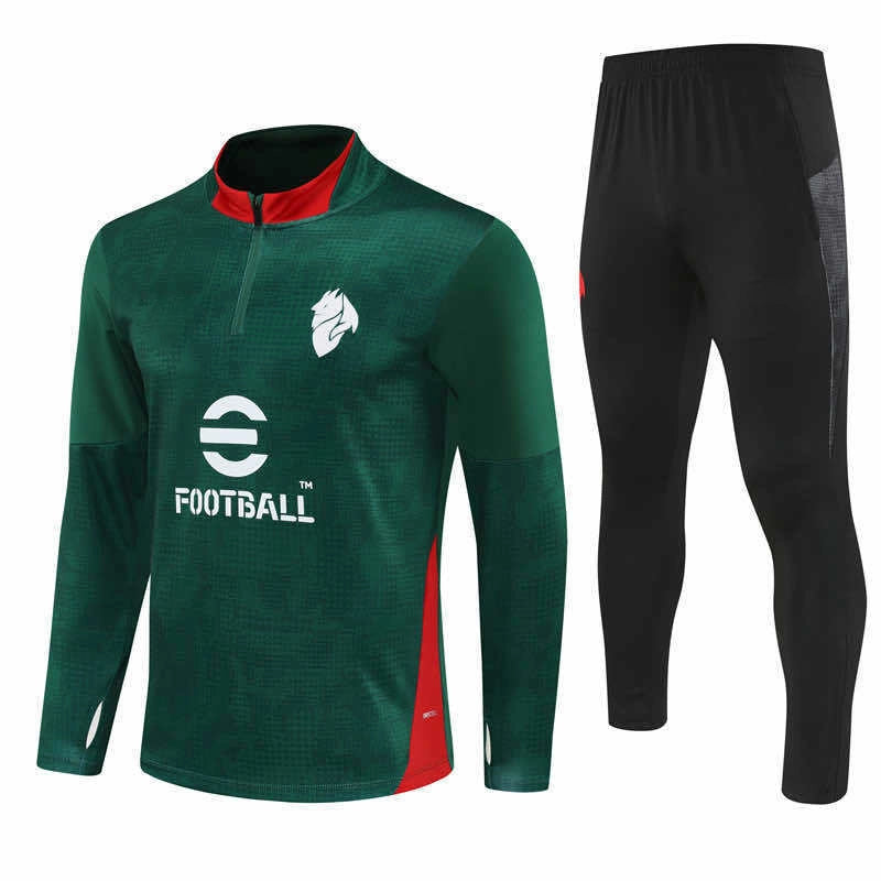 25-26 season A.C. Milan Half zip training suit set