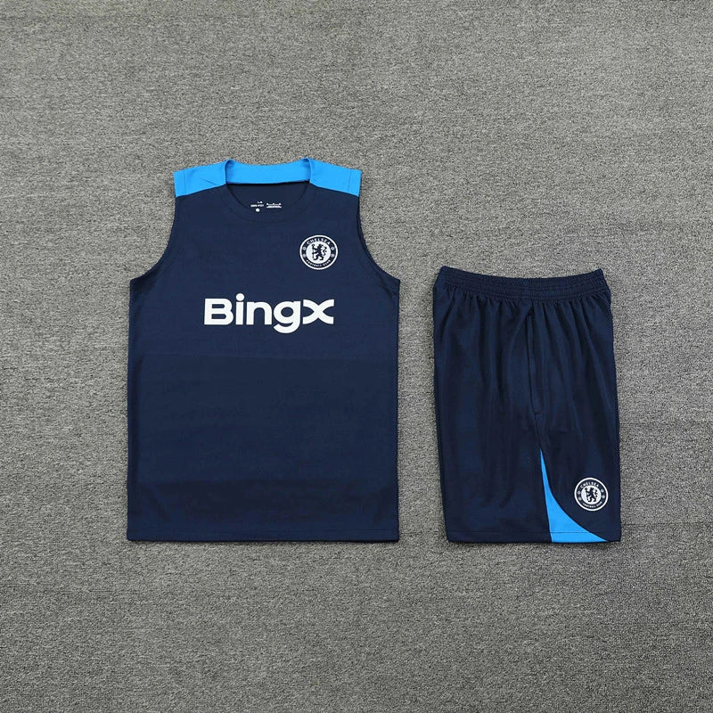 24-25 Chelsea F.C. Training clothes suit vest - Fan version