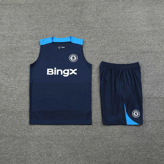 24-25 Chelsea F.C. Training clothes suit vest - Fan version