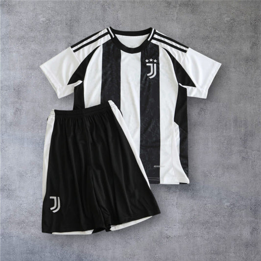 24-25 season Juventus home Kids kit