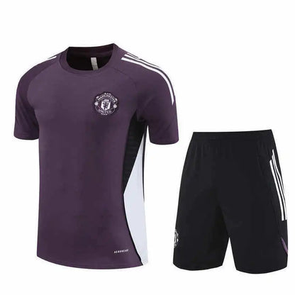 25-26 season Manchester United F.C. Training clothes suit Short sleeve - Fan version