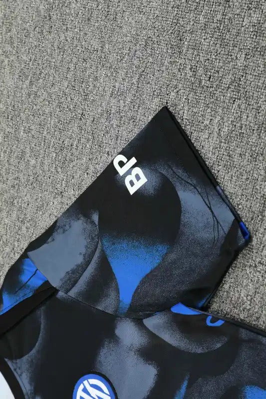 24-25 F.C. Internazionale Milano Training clothes suit Short sleeve Fan version