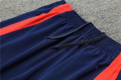 24-25 Manchester United F.C. Orange red Training suit set - Player version