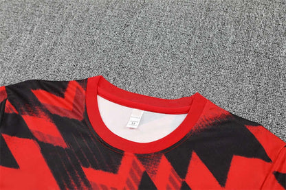 25-26 season Manchester United F.C. Training clothes suit Short sleeve - Fan version