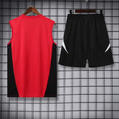 24-25Manchester United F.C. Training clothes suit vest - Fan version